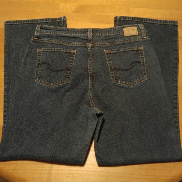 Levis Jeans Women's 16 Short At Waist Boot Cut - Picture 4 of 5